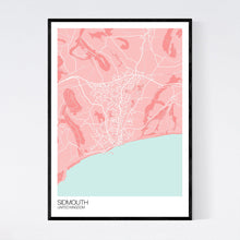 Load image into Gallery viewer, Sidmouth Town Map Print