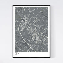 Load image into Gallery viewer, Siena City Map Print
