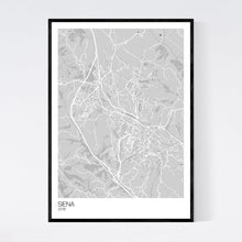 Load image into Gallery viewer, Siena City Map Print