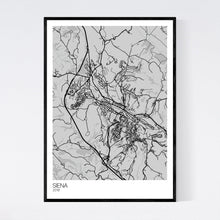 Load image into Gallery viewer, Map of Siena, Italy
