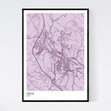 Load image into Gallery viewer, Siena City Map Print