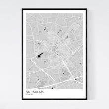 Load image into Gallery viewer, Sint-Niklaas City Map Print