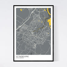 Load image into Gallery viewer, Sittingbourne City Map Print