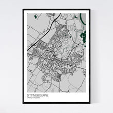 Load image into Gallery viewer, Map of Sittingbourne, United Kingdom