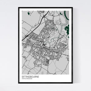 Map of Sittingbourne, United Kingdom