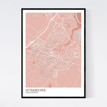 Load image into Gallery viewer, Sittingbourne City Map Print