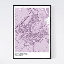 Load image into Gallery viewer, Sittingbourne City Map Print