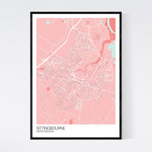 Load image into Gallery viewer, Sittingbourne City Map Print