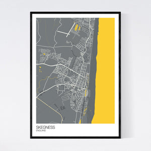 Map of Skegness, England
