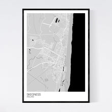 Load image into Gallery viewer, Skegness Town Map Print