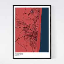 Load image into Gallery viewer, Skegness Town Map Print