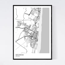 Load image into Gallery viewer, Skegness Town Map Print