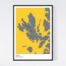 Load image into Gallery viewer, Skye Island Map Print