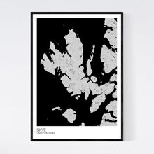 Load image into Gallery viewer, Skye Island Map Print