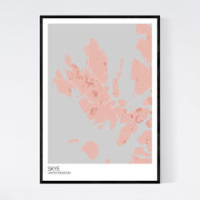 Load image into Gallery viewer, Map of Skye, United Kingdom