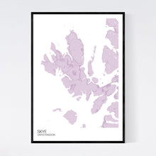 Load image into Gallery viewer, Skye Island Map Print