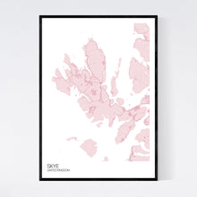 Load image into Gallery viewer, Skye Island Map Print