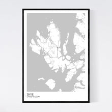 Load image into Gallery viewer, Skye Island Map Print