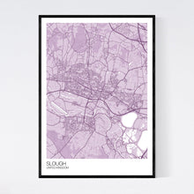 Load image into Gallery viewer, Slough City Map Print