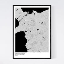Load image into Gallery viewer, Snowdonia Region Map Print