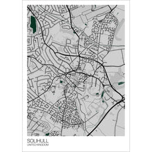Load image into Gallery viewer, Map of Solihull, United Kingdom