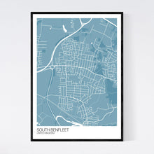 Load image into Gallery viewer, Map of South Benfleet, United Kingdom