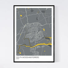 Load image into Gallery viewer, South Woodham Ferrers Town Map Print
