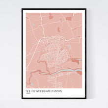 Load image into Gallery viewer, South Woodham Ferrers Town Map Print