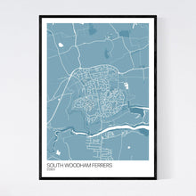 Load image into Gallery viewer, South Woodham Ferrers Town Map Print