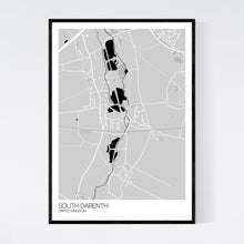 Load image into Gallery viewer, South Darenth Town Map Print
