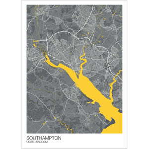 Map of Southampton, United Kingdom