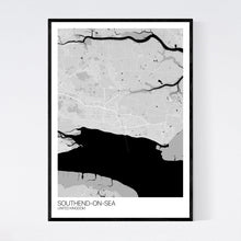 Load image into Gallery viewer, Southend-on-Sea City Map Print