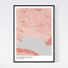 Load image into Gallery viewer, Southend-on-Sea City Map Print