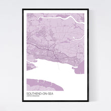 Load image into Gallery viewer, Southend-on-Sea City Map Print