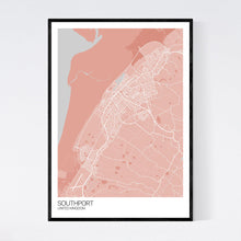 Load image into Gallery viewer, Southport City Map Print