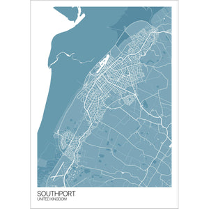 Map of Southport, United Kingdom