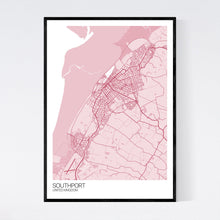 Load image into Gallery viewer, Southport City Map Print