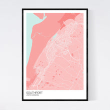 Load image into Gallery viewer, Southport City Map Print