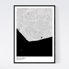 Load image into Gallery viewer, Southsea Town Map Print