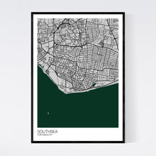Load image into Gallery viewer, Southsea Town Map Print