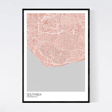 Load image into Gallery viewer, Southsea Town Map Print