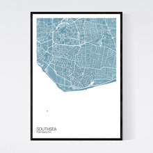 Load image into Gallery viewer, Southsea Town Map Print