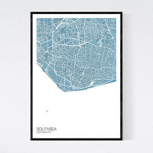 Load image into Gallery viewer, Southsea Town Map Print