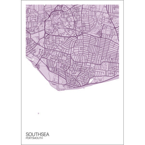 Map of Southsea, Portsmouth
