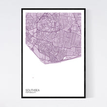 Load image into Gallery viewer, Southsea Town Map Print