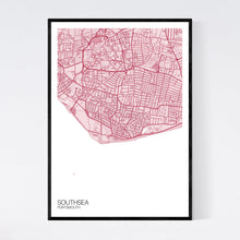 Load image into Gallery viewer, Map of Southsea, United Kingdom