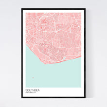 Load image into Gallery viewer, Southsea Town Map Print