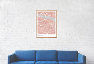 Map of Southwark, London