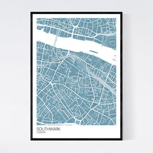 Load image into Gallery viewer, Southwark Neighbourhood Map Print