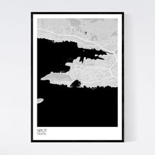Load image into Gallery viewer, Map of Split, Croatia
